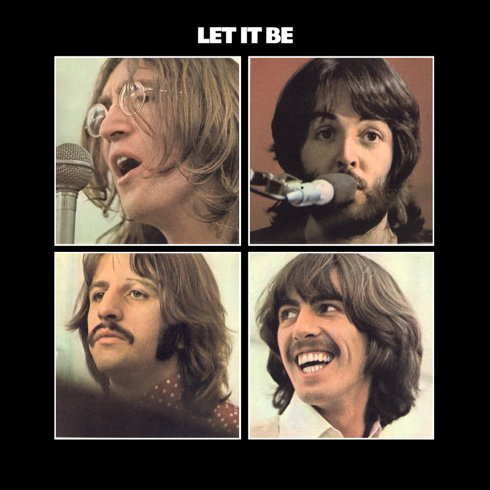 Capa do álbum Let It Be da banda The Beatles
